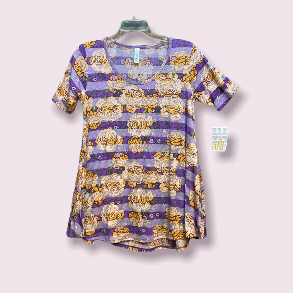 Floral Lularoe Perfect T XXS
